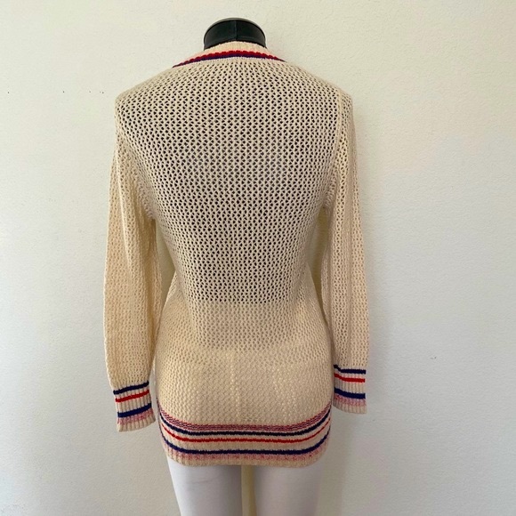 Isabel Marant Open Crochet Knit Chenille Long Sweater - Picture 13 of 16